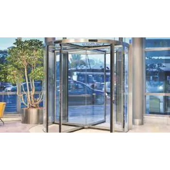 Stairway Revolving Door