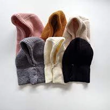 Street Wear Ribbed Balaclava cap