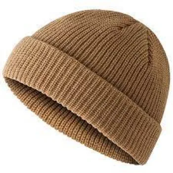 Anti Wrinkle Ribbed Men Cap