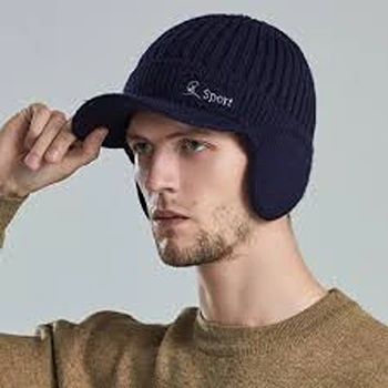 Stylish Cotton Black Unisex Cool Cap