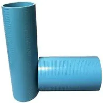 Blue, Ribbed Screen Casing Pipe