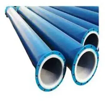 Blue, Ribbed Screen Casing Pipe