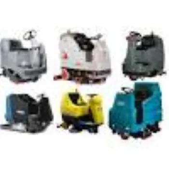 Digital  Ride On Scrubber
