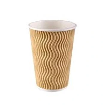 Modern Ripple Paper Cup