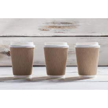 Color Coated Ripple Paper Cup