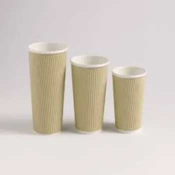 New Recycled Ripple Paper Cup