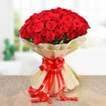 Fresh Red Rose Bouquet