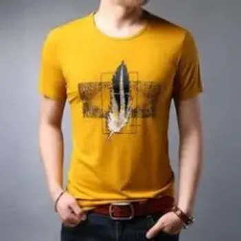 Feather Print T-Shirts