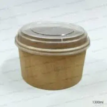 Machine Made Round Paper Container