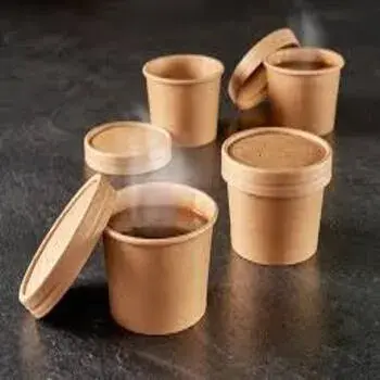 Fine Finish Round Paper Container