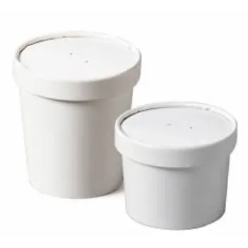 Simple Round Paper Container