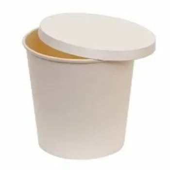 Fine Finish Round Paper Container