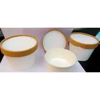 Coated Finished Round Paper Container