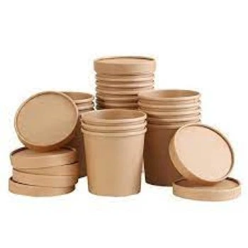 New Round Paper Container