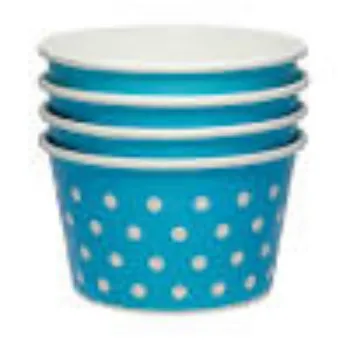 Gold Leaf Papers Round Paper Container