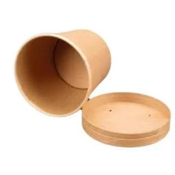 Solid Round Paper Container