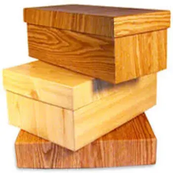 Rubber Wood Boxes