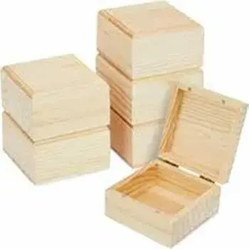Multisizes Rubber Wood Boxes