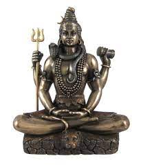  Bronze Lord Shiv Idol Statue 