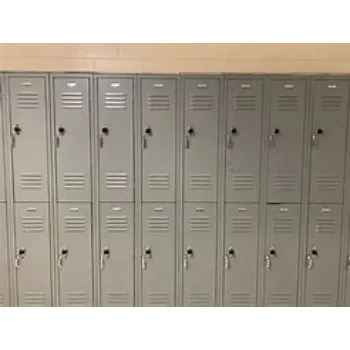 Furnished  school locker 