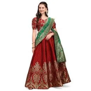 Comfortable Semi Stitched Lehenga