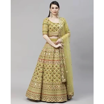 Awesome Looks Semi Stitched Lehenga 