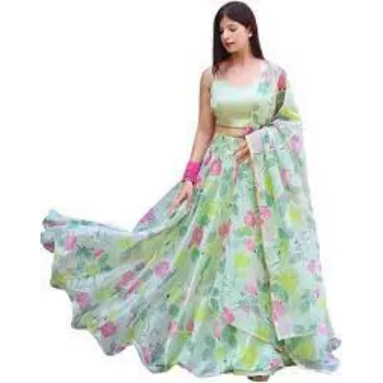 Modern Semi Stitched Lehenga