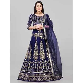 Exclusive Aesthetic Semi Stitched Lehenga