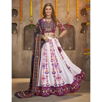 Easy Washable Semi Stitched Lehenga