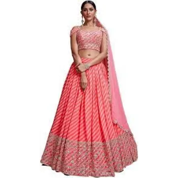 Comfortable Semi Stitched Lehenga