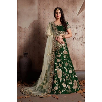 Comfortable Semi Stitched Lehenga 
