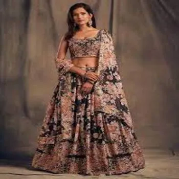 New Modern Semi Stitched Lehenga