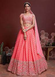 Classic Style Semi Stitched Lehenga