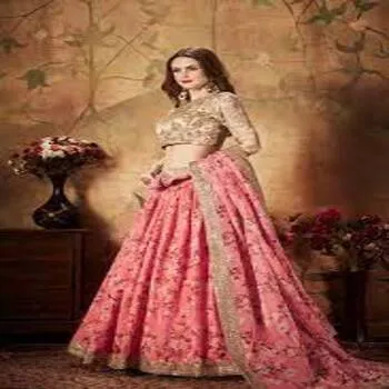 Artistic Semi Stitched Lehenga