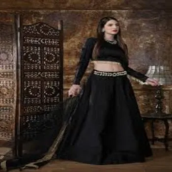 Chic Semi Stitched Lehenga