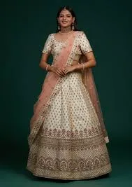 New Style Semi Stitched Lehenga For Ladies 
