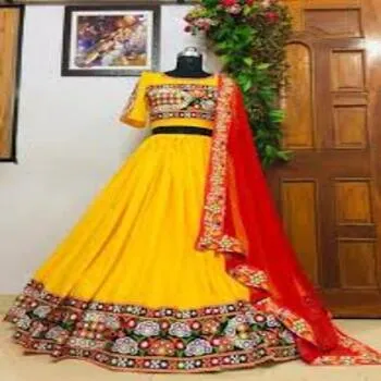 Modernized Semi Stitched Lehenga