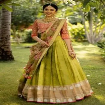New Semi Stitched Lehenga