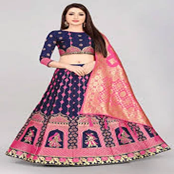 Fancy Modern Semi Stitched Lehenga