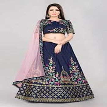 Exclusive Aesthetic Semi Stitched Lehenga