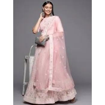 Elegant Look Semi Stitched Lehenga