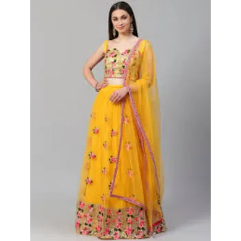 Stylish Semi Stitched Lehenga