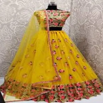 Fashionista Semi Stitched Lehenga 