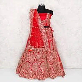 Modern Semi Stitched Lehenga