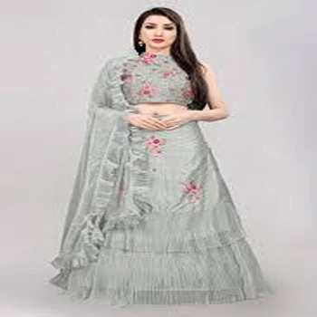 Awesome Semi Stitched Lehenga