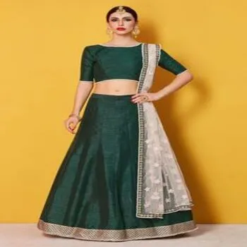New Fashionista Semi Stitched Lehenga