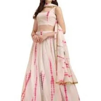 Designer Semi Stitched Lehenga For Women