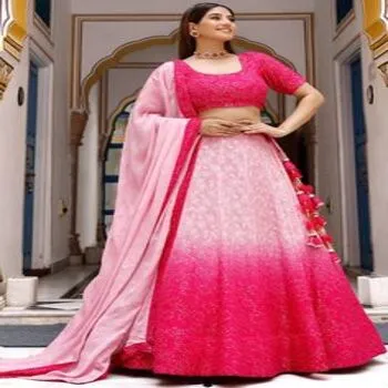 Semi Stitched Lehenga For Girls
