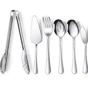 Serving Utensil Silver Color