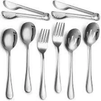 Serving Utensil Silver Color